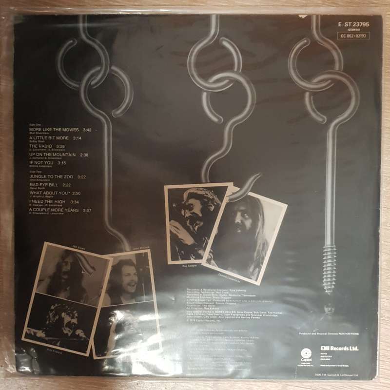 Dr. Hook  A Little Bit More - Vinyl LP Record (VG+)