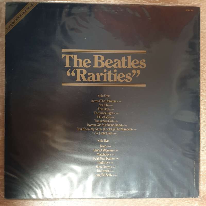 The Beatles - Rarities (Rare Sampler Album)  - Vinyl LP Record - Very-Good+ Quality (VG+)
