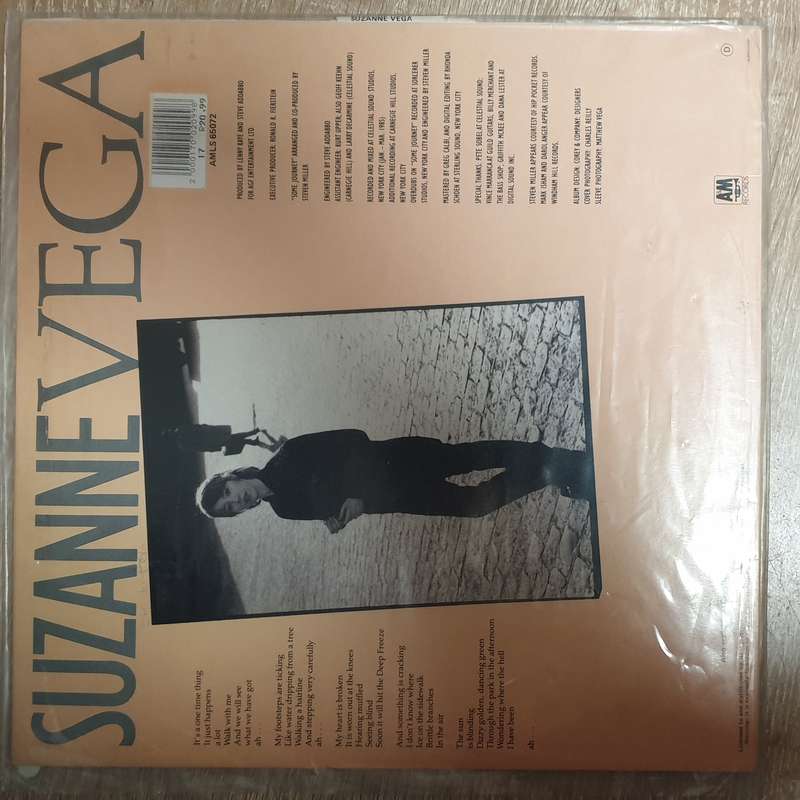 Suzanne Vega  - Suzanne Vega - Vinyl LP Record - Very-Good+ Quality (VG+)