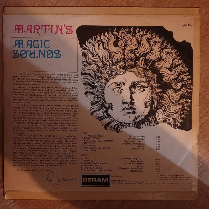 Martin's Magic Sounds  Martin's Magic Sounds -  Vinyl LP Record - Opened  - Very-Good Quali...