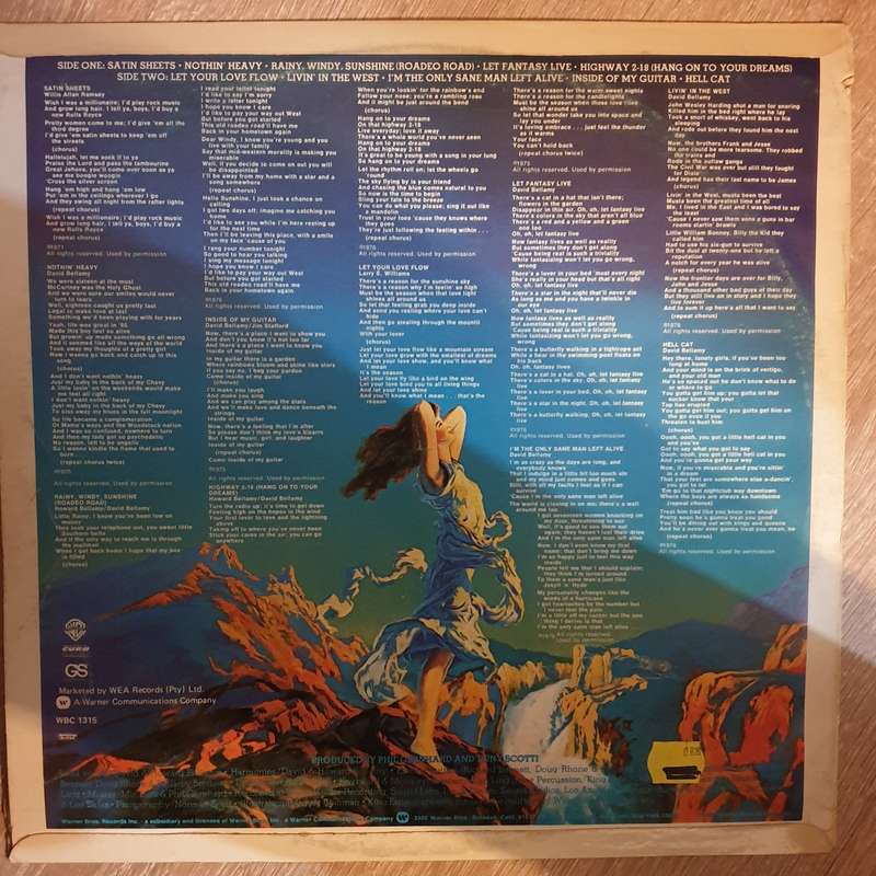 Bellamy Brothers  Bellamy Brothers Featuring "Let Your Love Flow" (And Others) - Vinyl LP R...