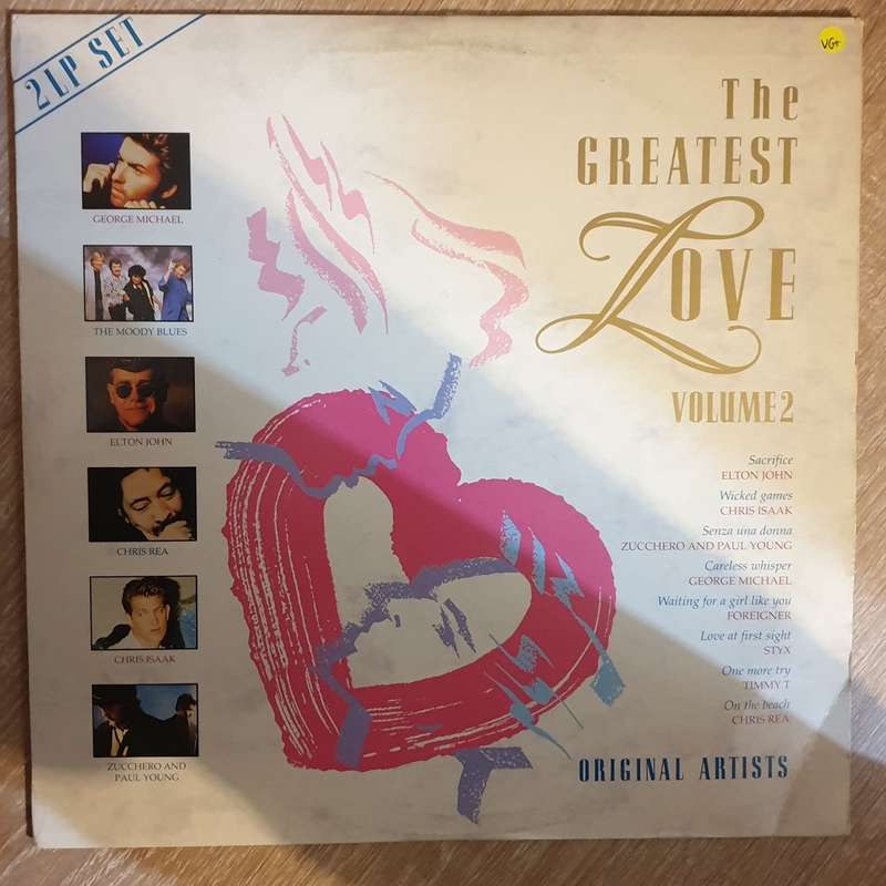The Greatest Love - Vol 2 - Original Artists -  Double Vinyl LP Record - Opened  - Very-Good+ Qua...