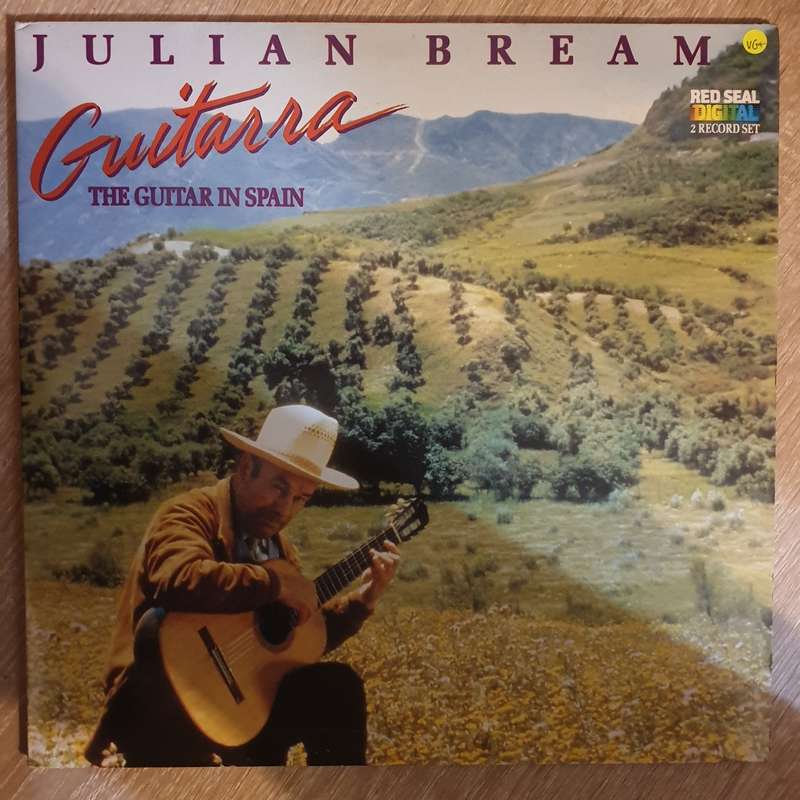 Julian Bream  Guitarra - The Guitar In Spain -  Double Vinyl LP Record - Opened  - Very-Goo...