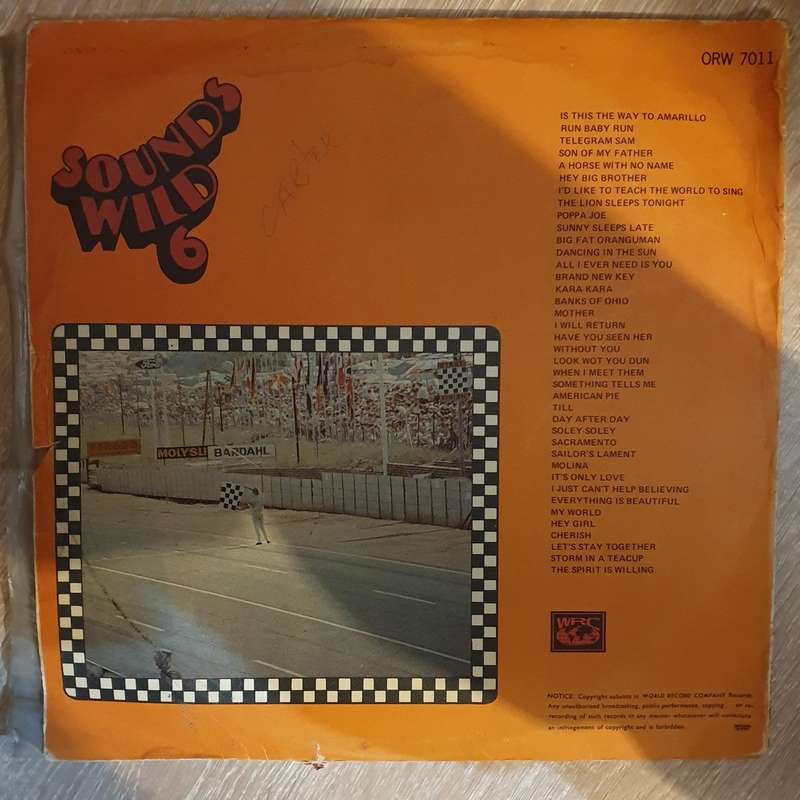 Sounds Wild 6 - Vinyl LP Record  - Very-Good+ Quality (VG+)
