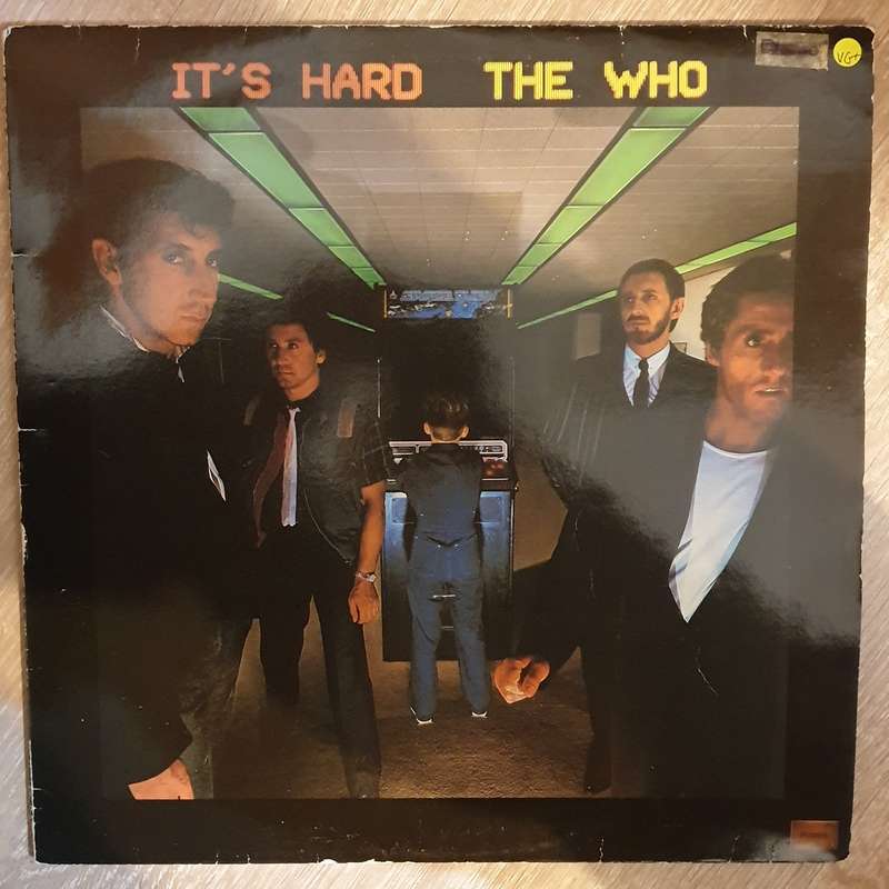 The Who  It's Hard - Vinyl Record - Opened  - Very-Good+ Quality (VG+)