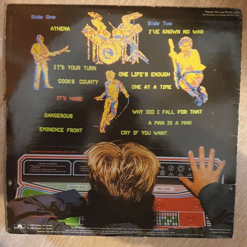 The Who  It's Hard - Vinyl Record - Opened  - Very-Good+ Quality (VG+)