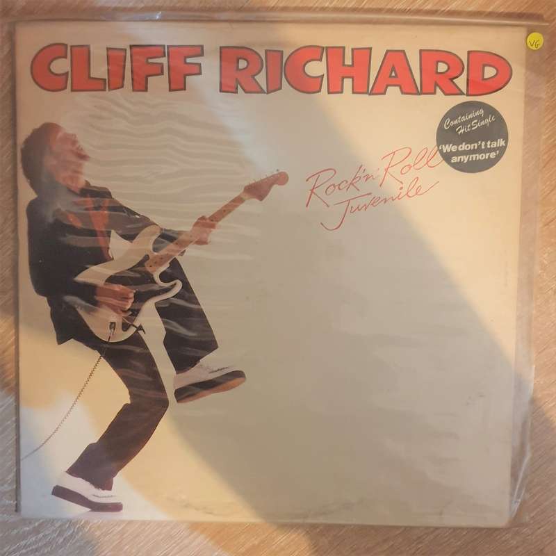 Cliff Richard  Rock 'N' Roll Juvenile -  Vinyl LP Record - Opened  - Very-Good Quality (VG)