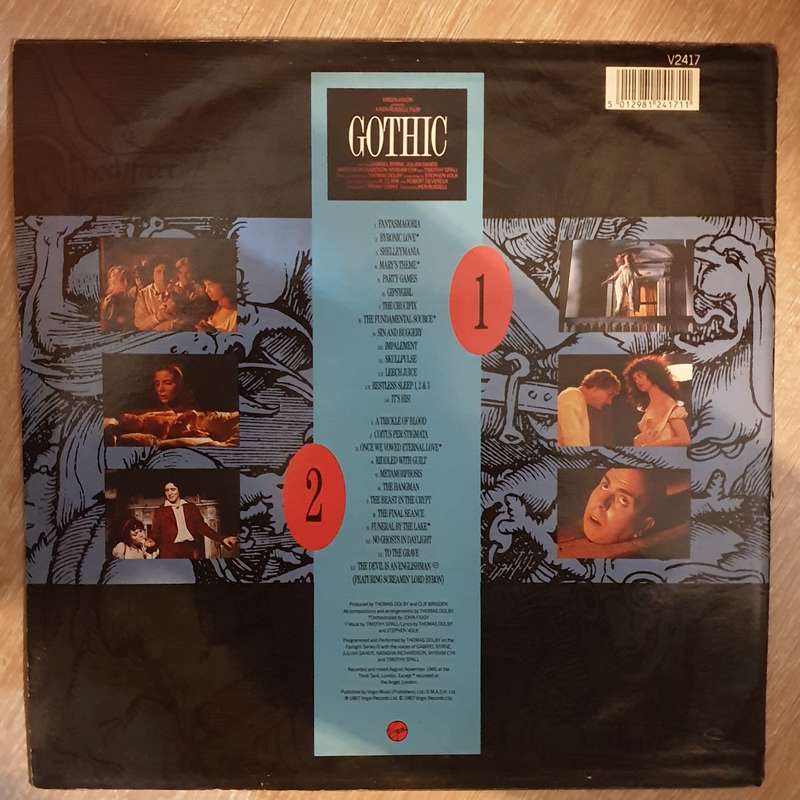 Thomas Dolby  Gothic  - Vinyl LP Record - Opened  - Very-Good+ Quality (VG+)