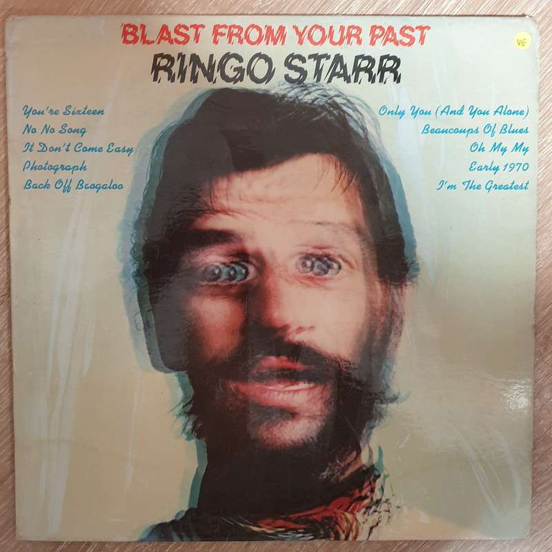 Ringo Starr  Blast From Your Past -  Vinyl LP Record (VG)