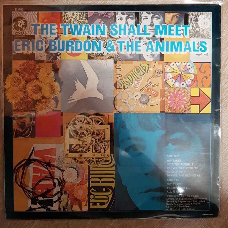 Eric Burdon & The Animals  The Twain Shall Meet -  Vinyl LP Record - Very-Good+ Quality (VG+)