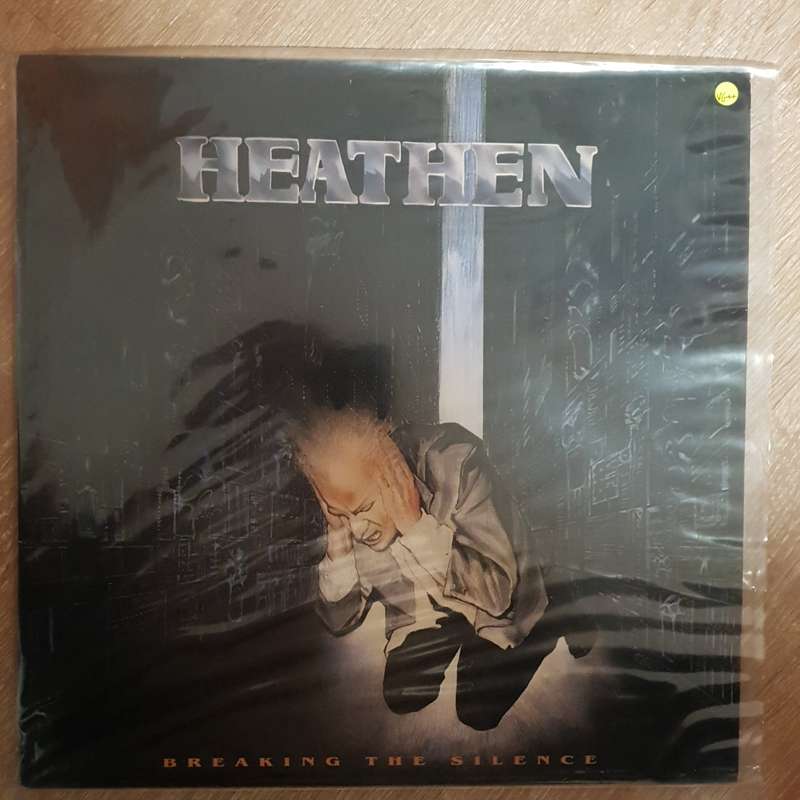 Heathen  Breaking The Silence - Vinyl LP Record (VG+)
