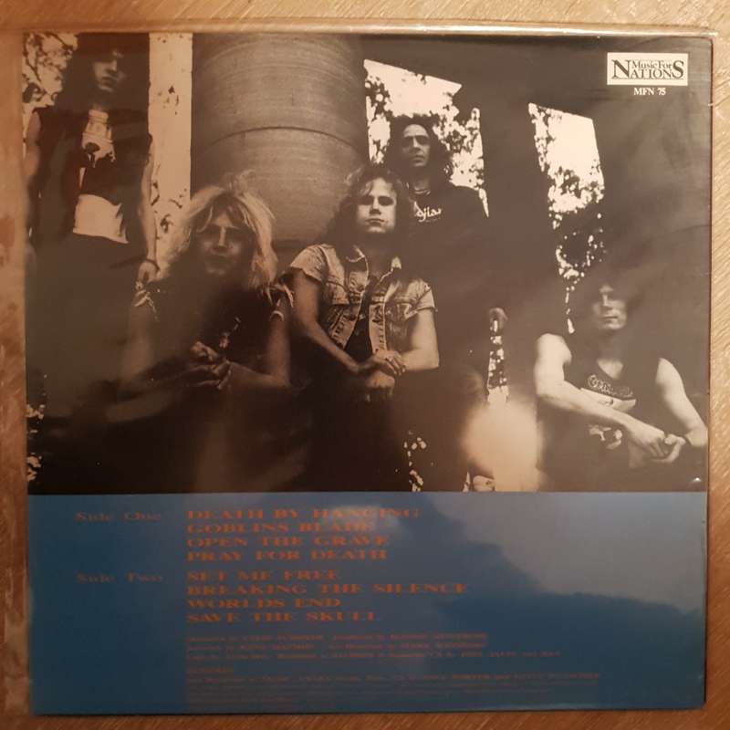 Heathen  Breaking The Silence - Vinyl LP Record (VG+)