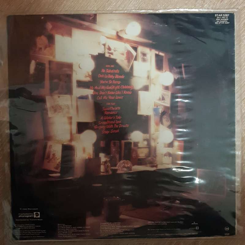David Essex - Stagestruck -  Vinyl LP - Opened  - Very-Good+ Quality (VG+)