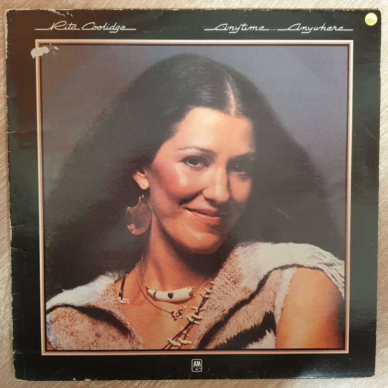 Rita Coolidge  Anytime... Anywhere -  Vinyl LP Record - Very-Good+ Quality (VG+)