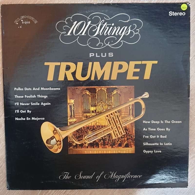 101  Strings  101 Strings Plus Trumpet -  Vinyl LP Record (VG+)