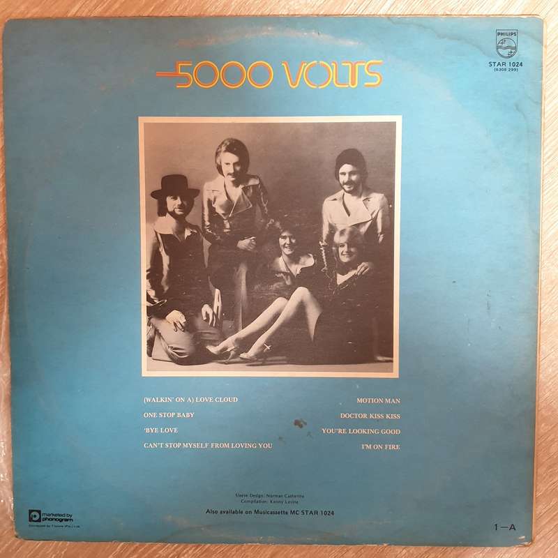 High Voltage - 5000 Volts - Vinyl LP Record - Opened  - Very-Good Quality (VG)