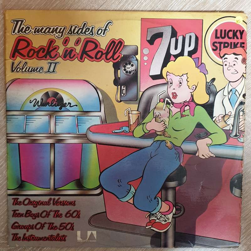 The Many Sides of Rock & Roll Volume II - Vinyl LP Record - Opened  - Very-Good Quality (VG)