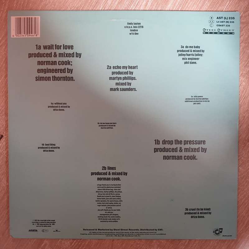 Linda Layton - Pressure - Vinyl LP Record - Opened  - Very-Good+ Quality (VG+)