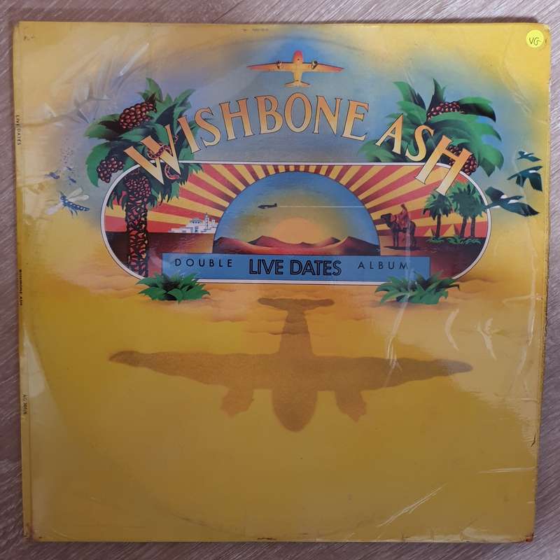 Wishbone Ash  Live Dates - Double Vinyl LP Record - Opened  - Very-Good Quality (VG)