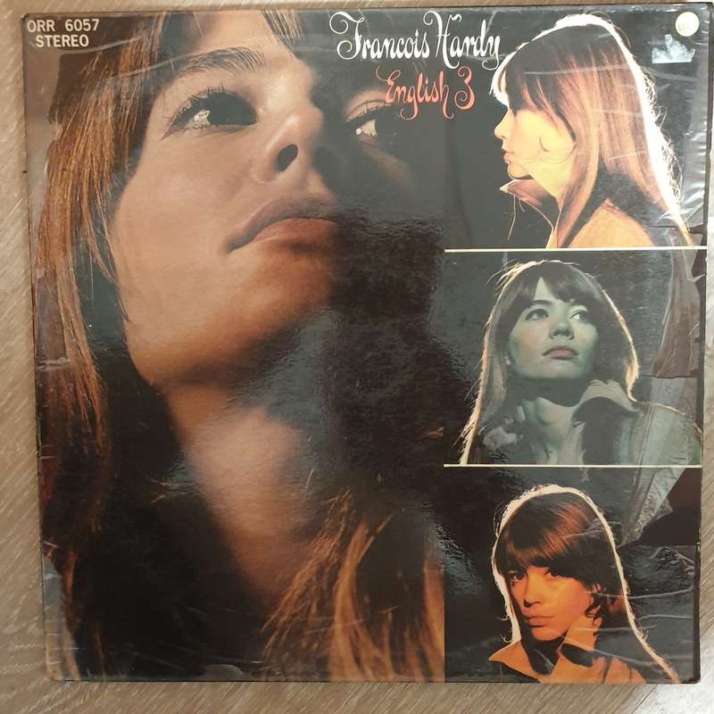 Francois Hardy - English 3  - Vinyl LP Record - Opened  - Very-Good Quality (VG)