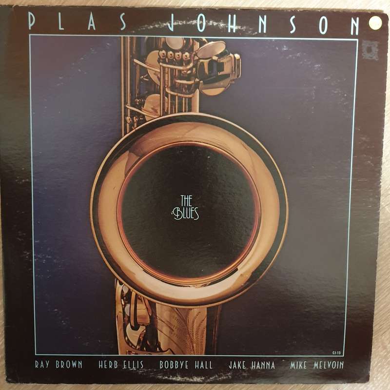 Plas Johnson  The Blues - Vinyl LP Record - Opened  - Very-Good+ Quality (VG+)