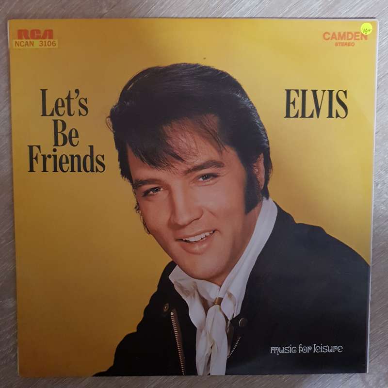 Elvis Presley  Let's Be Friends - Vinyl LP Record - Very-Good+ Quality (VG+)