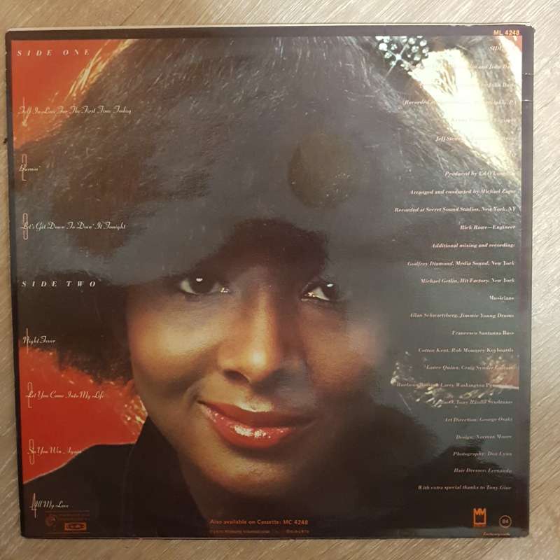 Carol Douglas  Burnin' -  Vinyl LP Record - Opened  - Very-Good+ Quality (VG+)