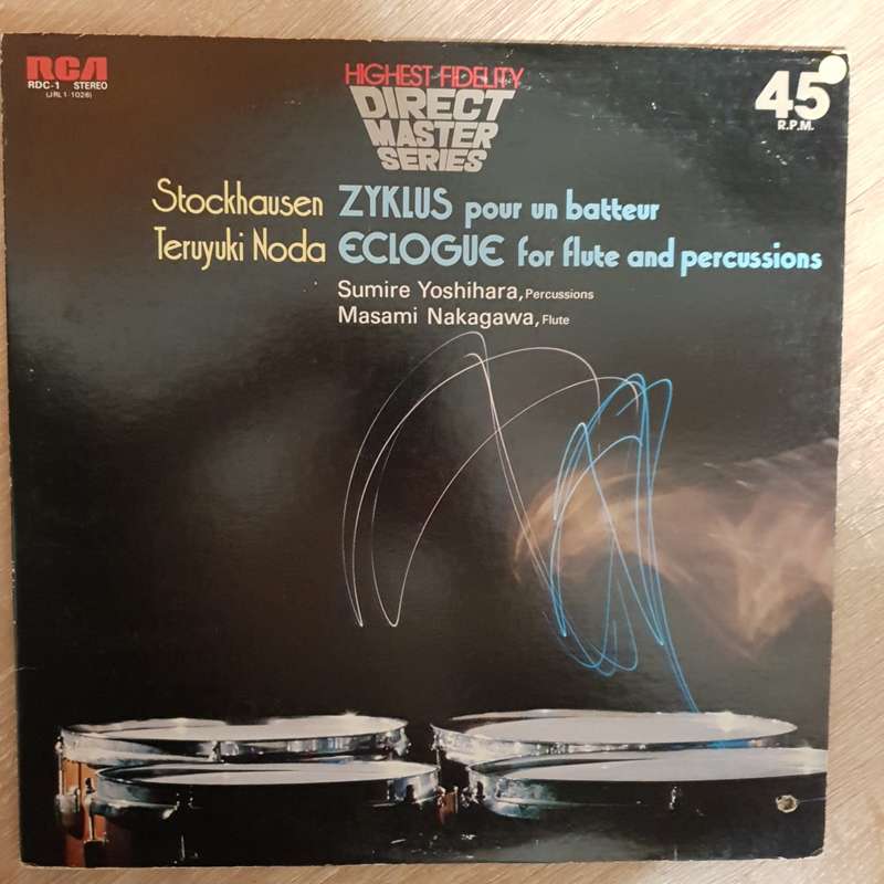 Stockhausen/ Teruyuki Noda  Sumire Yoshihara, Masami Nakagawa  Zyklus Pour Un Batteur / ...
