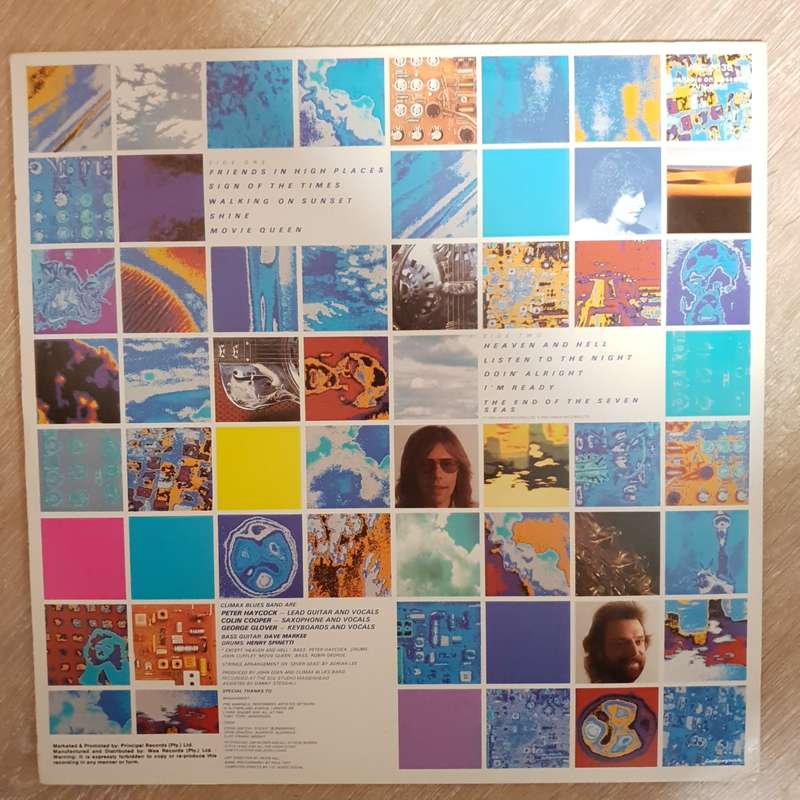 Climax Blues Band  Sample And Hold -  Vinyl LP Record - Opened  - Very-Good+ Quality (VG+)