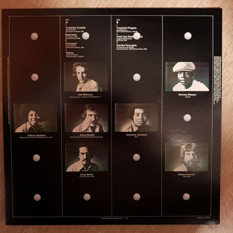 Lee Ritenour  Lee Ritenour & His Gentle Thoughts - Vinyl Record - Opened  - Very-Good+ Qual...