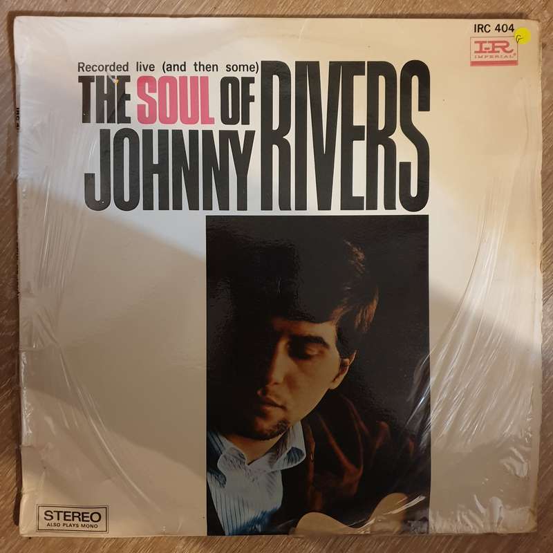 Johnny Rivers - The Soul Of Johnny Rivers -  Vinyl LP Record - Opened  - Good+ Quality (G)