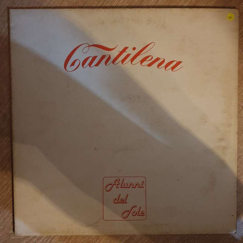 Alunni Del Sole  Cantilena (Italian)  - Vinyl LP Record - Opened  - Very-Good Quality (VG)