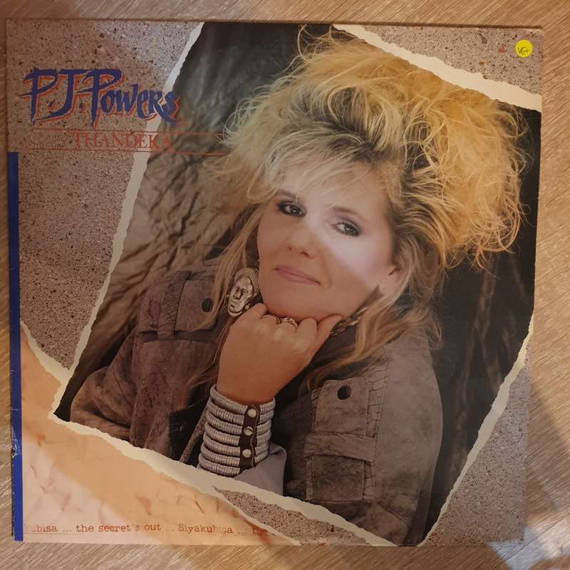 P.J. Powers  Thandeka - Vinyl LP Record  (VG+)