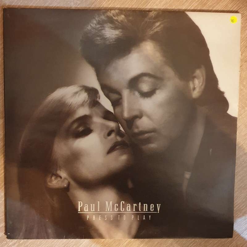 Paul McCartney  Press To Play - Vinyl LP Record  (VG)