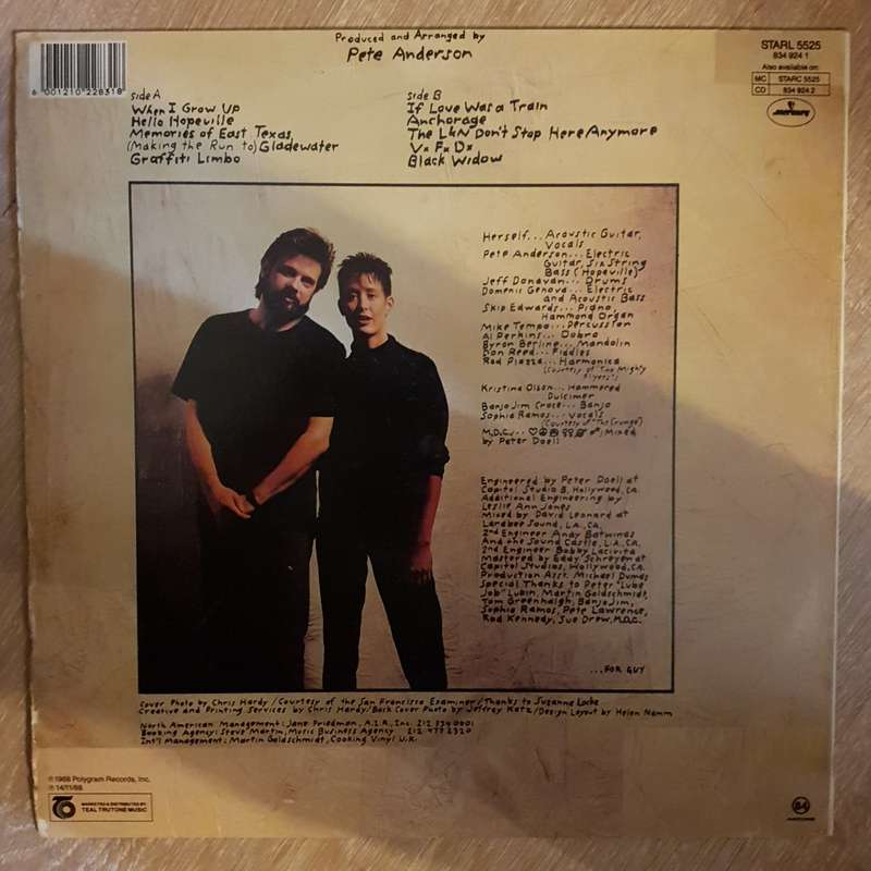 Michelle Shocked  Short Sharp Shocked   Vinyl LP Record - Very-Good+ Quality (VG+)