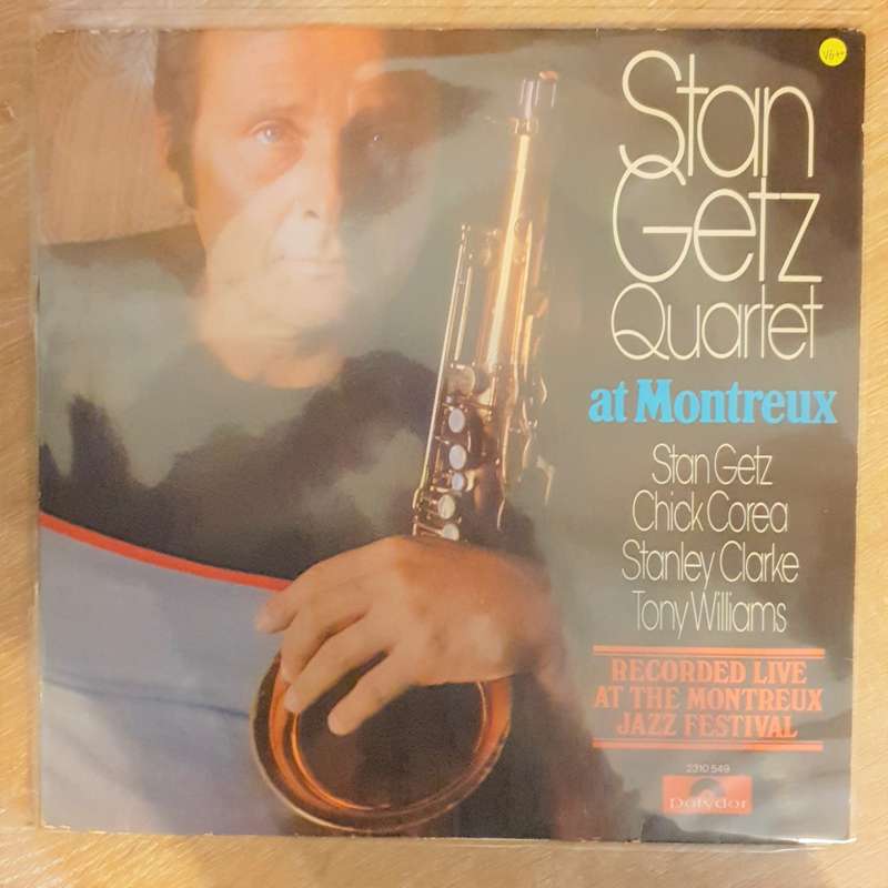 Stan Getz Quartet  At Montreux - Vinyl LP Record - Opened  - Very-Good+ Quality (VG+)