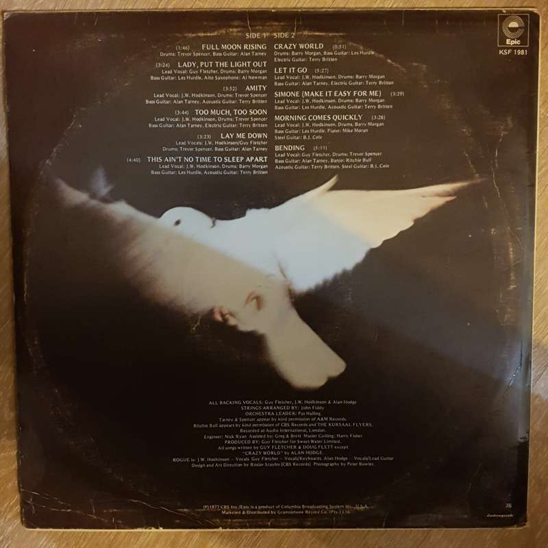 Rogue  Let It Go - Vinyl LP Record - Opened  - Very-Good+ Quality (VG+)