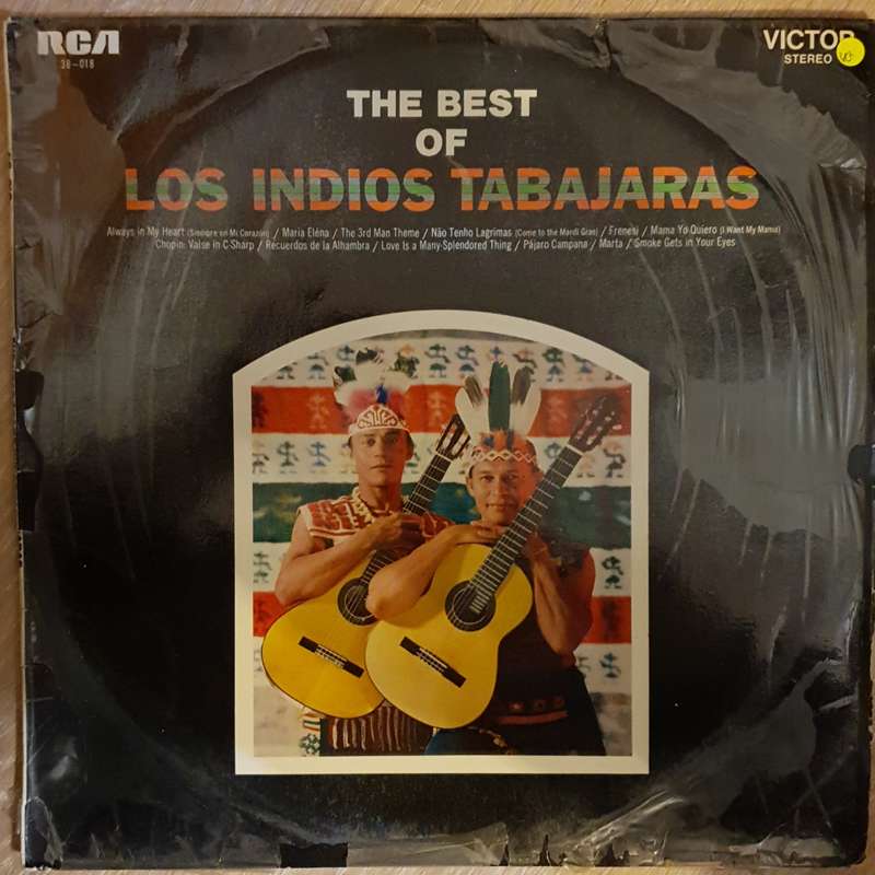 Los Indios Tabajaras  The Best Of - Vinyl LP Record - Opened  - Very-Good Quality (VG)