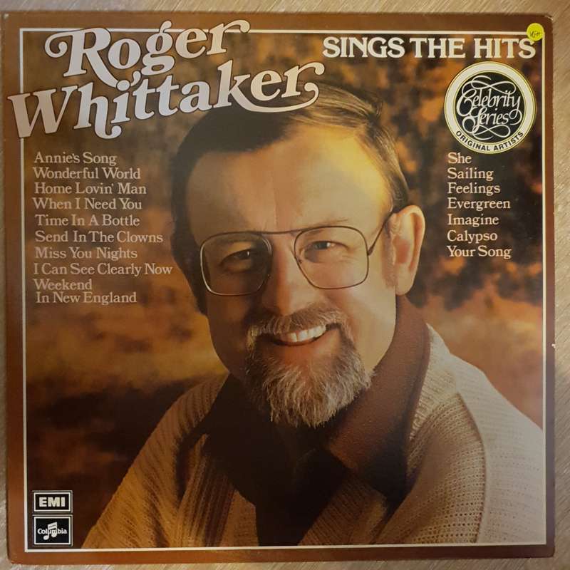Roger Whitakker Sings the Hits - Vinyl LP Record - Opened  - Very-Good+ Quality (VG+)