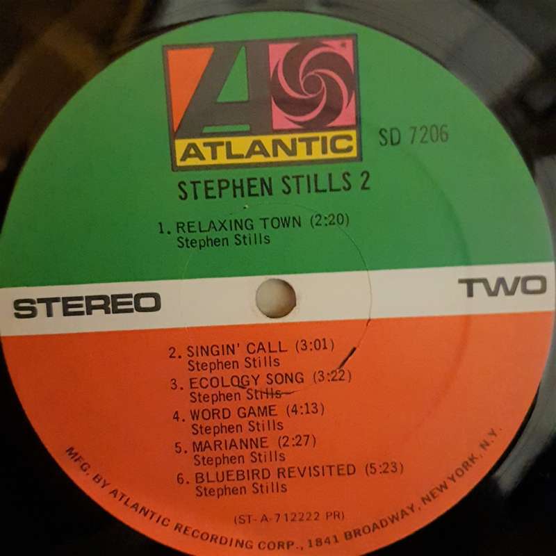 Stephen Stills  Stephen Stills 2  - Vinyl LP Record  (VG)