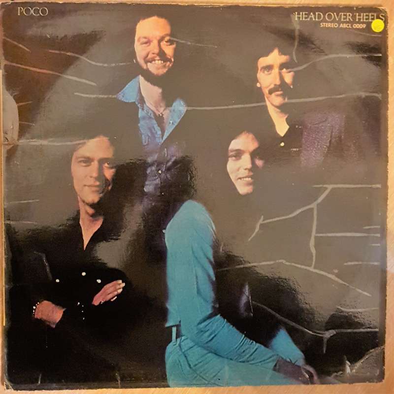 Poco  Head Over Heels  - Vinyl LP Record - Very-Good Quality (VG)
