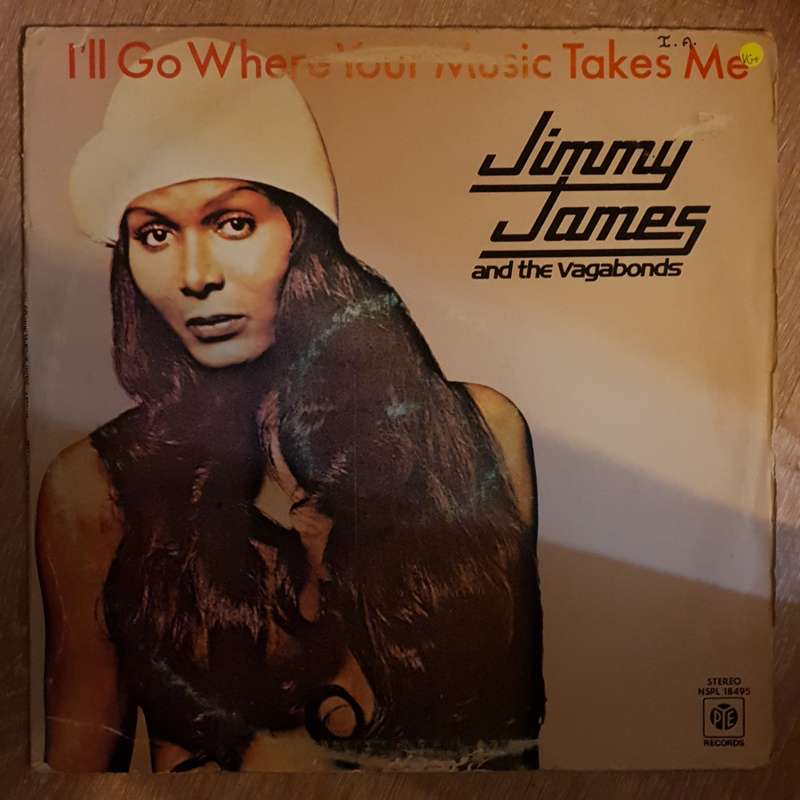 Jimmy James And The Vagabonds  I'll Go Where Your Music Takes Me - Vinyl Record - Opened  -...