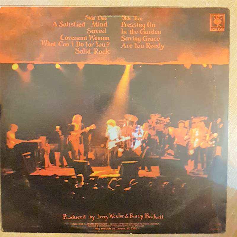 Bob Dylan - Saved - Vinyl LP Record - Opened  - Very-Good+ Quality (VG+)