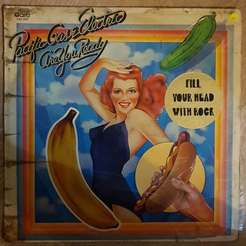 Pacific Gas And Electric  Are You Ready?  - Vinyl LP Record - Opened  - Very-Good Quality (VG)