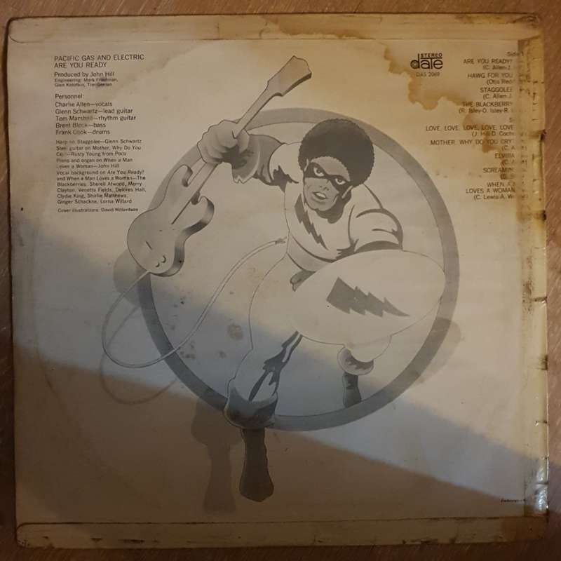 Pacific Gas And Electric  Are You Ready?  - Vinyl LP Record - Opened  - Very-Good Quality (VG)