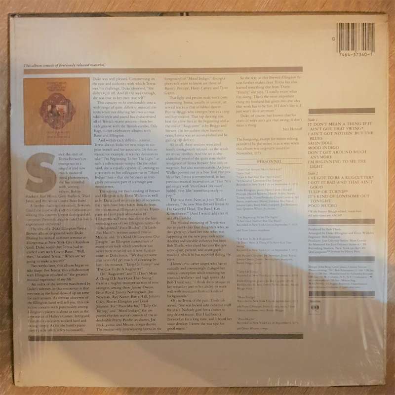 Duke Ellington & Teresa Brewer  It Don't Mean A Thing If It Ain't Got That Swing - Vinyl LP...