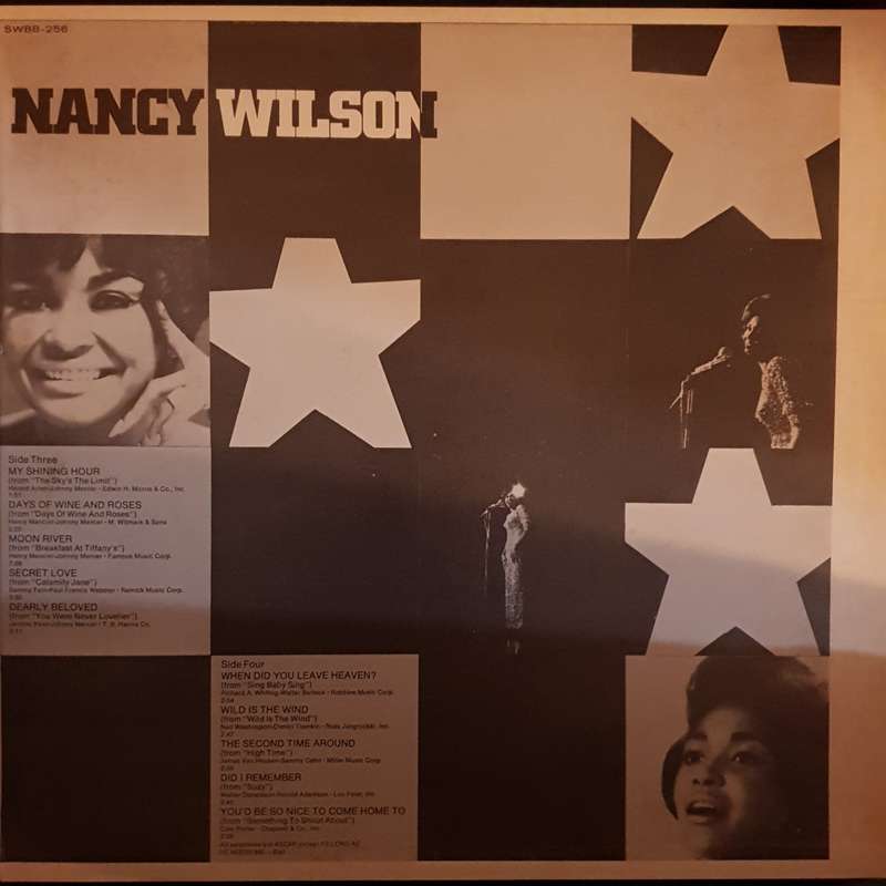 Nancy Wilson  Close-Up - Vinyl Record - Opened  - Very-Good+ Quality (VG+)