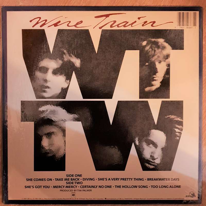 Wire Train  Ten Women - Vinyl Record - Opened  - Very-Good+ Quality (VG+)