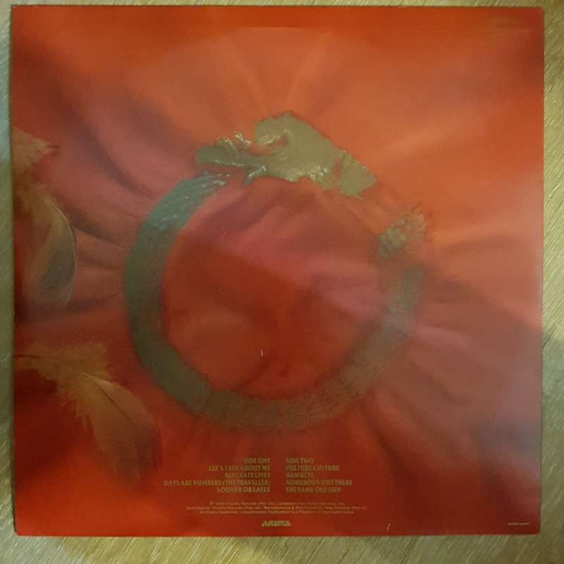 Alan Parsons - Vulture Culture - Vinyl LP Record (VG)