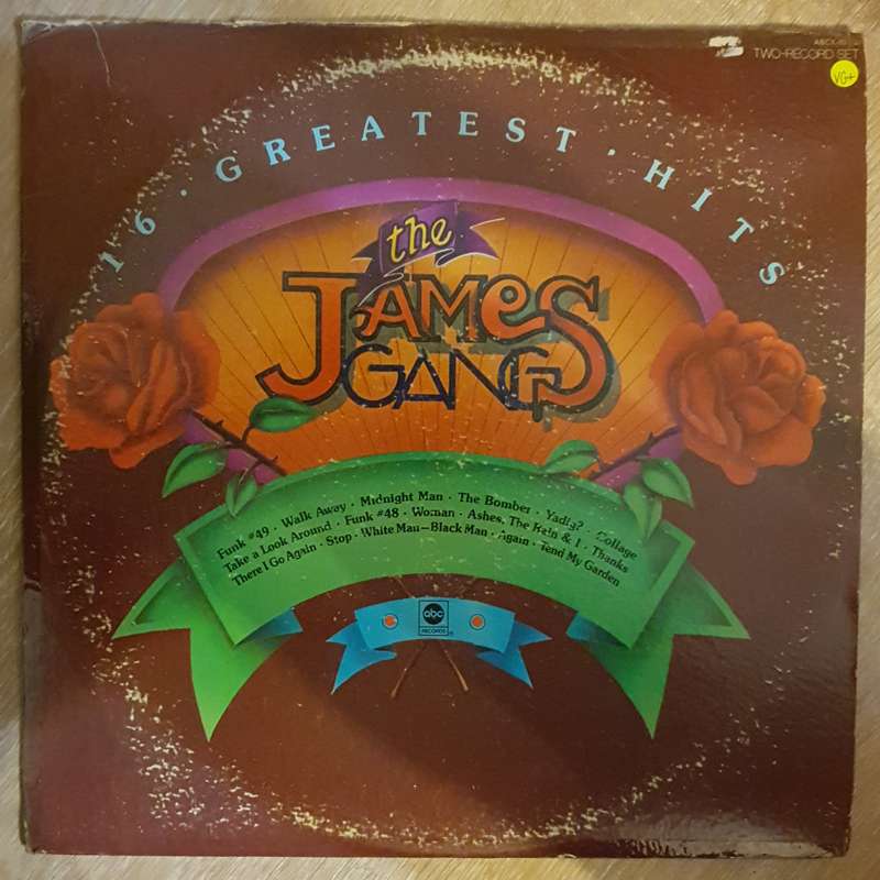 James Gang  16 Greatest Hits - Double Vinyl LP Record - Opened  - Very-Good+ Quality (VG+)